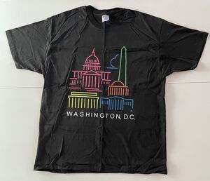 XL Vintage 90’s Washington D.C. Skyline T-Shirt in Like New Condition